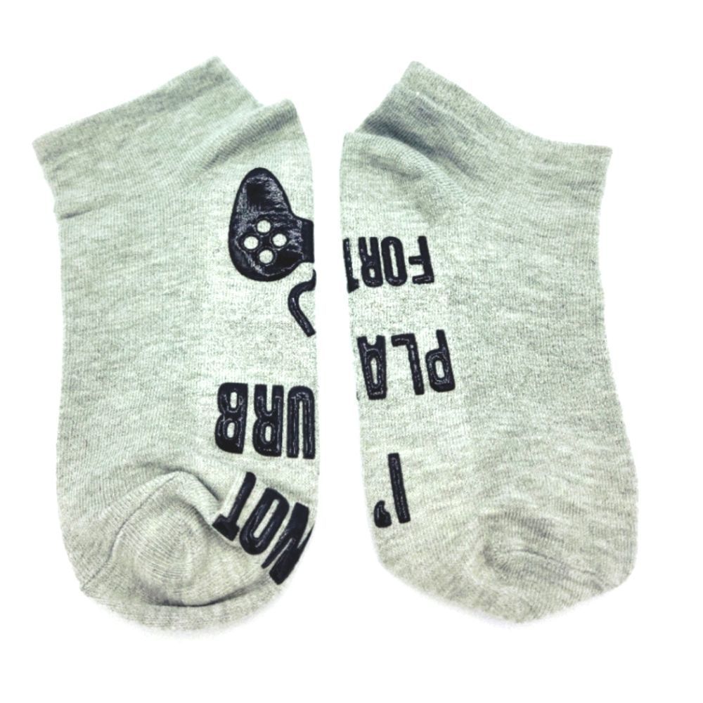 Grey Don't Disturd I'm playing Fortnite Socks New